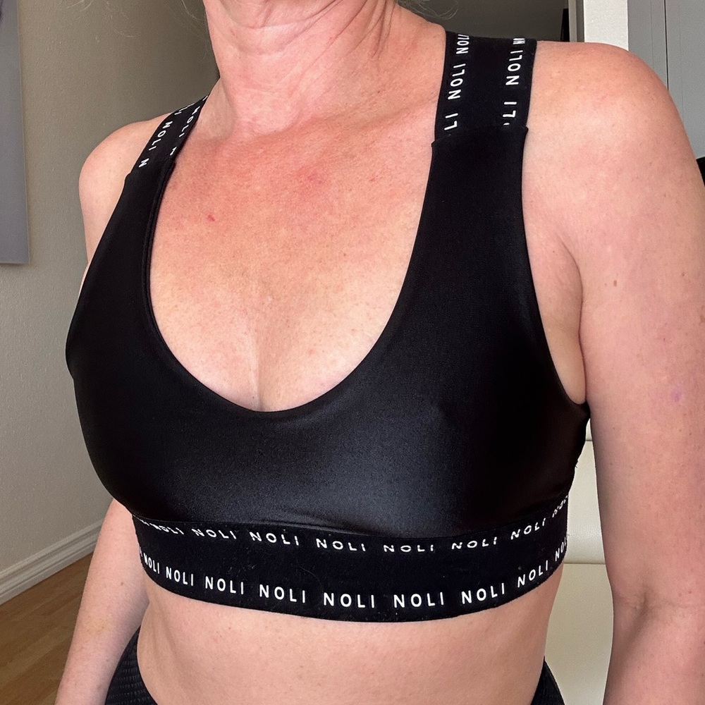 Noli Liquid Sports Bra Noli Logo S EUC